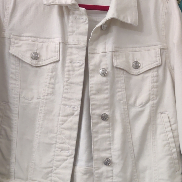 Universal Thread Cream Jean Jacket - Picture 3 of 4